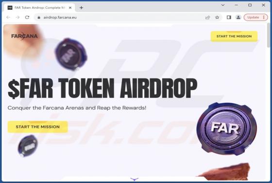 FAR TOKEN AIRDROP Scam