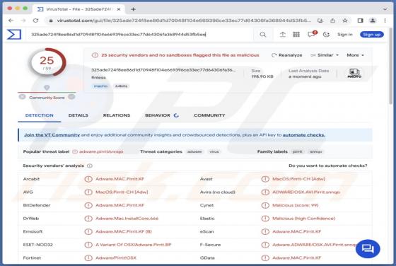 Finless.app Adware (Mac)