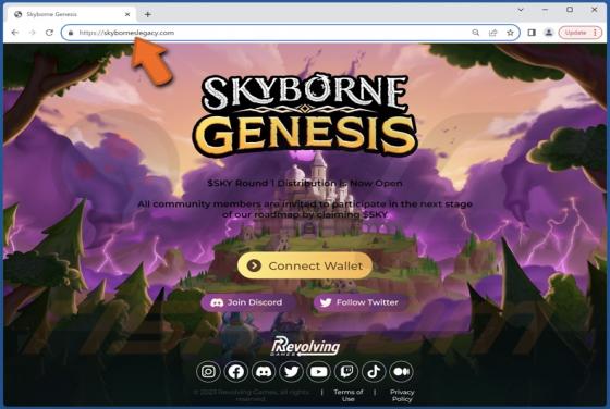Skyborne Genesis $SKY Distribution Scam