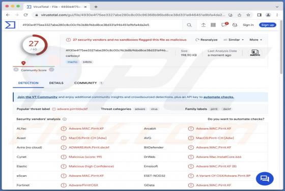 Carboxyl.app Adware (Mac)