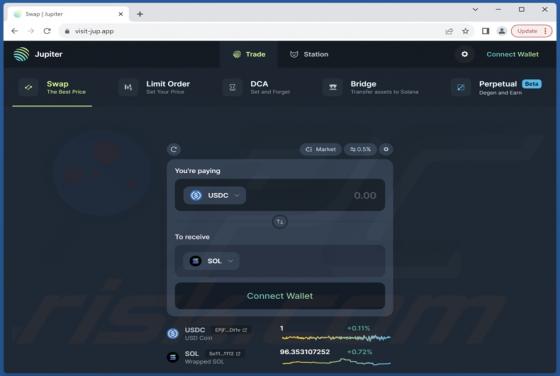 Jupiter Airdrop Scam
