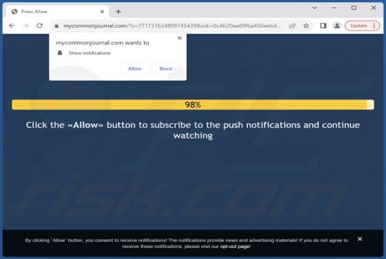 Mycommonjournal.com Ads
