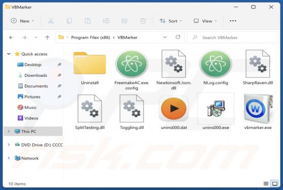 VBMarker Unwanted Application