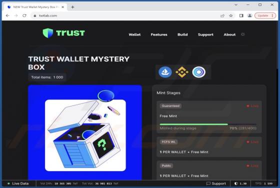 Trust Wallet Mystery Box Scam