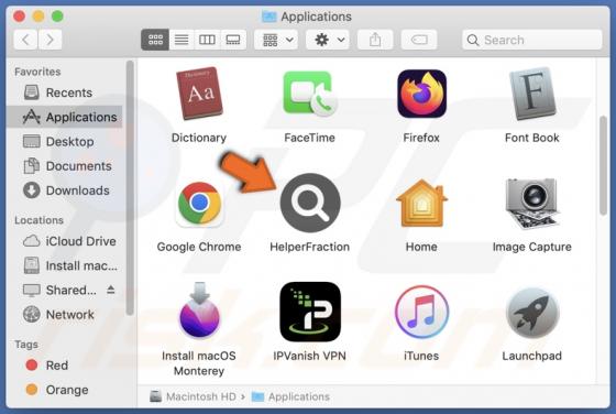 HelperFraction Adware (Mac)