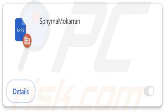 SphyrnaMokarran Malicious Extension