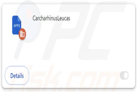 CarcharhinusLeucas Malicious Extension