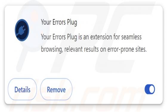 Your Errors Plug Adware