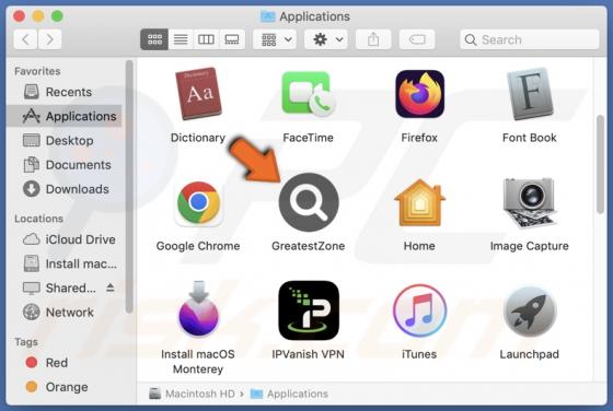 GreatestZone Adware (Mac)