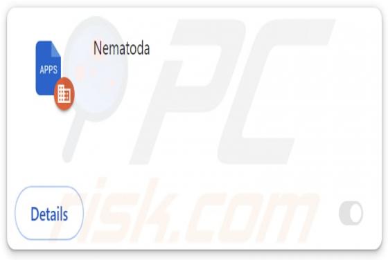 Nematoda Malicious Extension