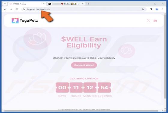 WELL Earn Eligibility Scam