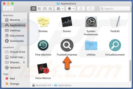 TrustedCompress Adware (Mac)