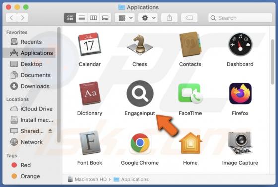 EngageInput Adware (Mac)