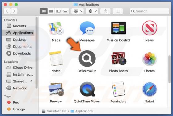 OfficerValue Adware (Mac)