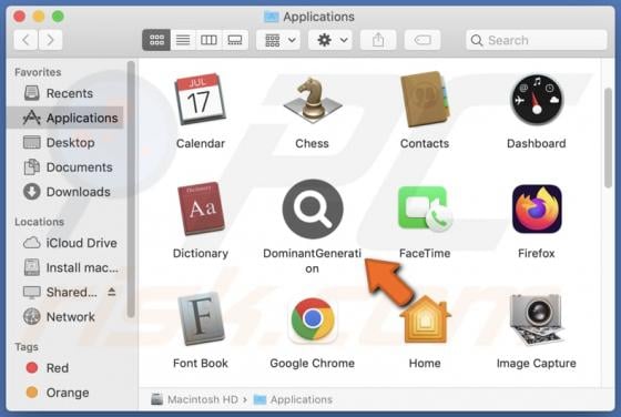 DominantGeneration Adware (Mac)