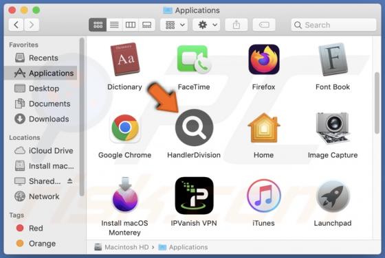 HandlerDivision Adware (Mac)
