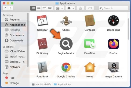 EngineRotator Adware (Mac)