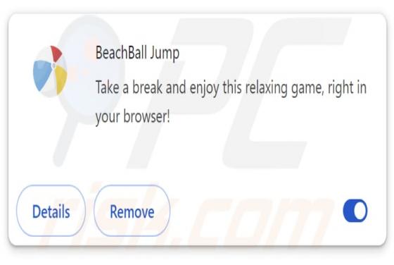 BeachBall Jump Adware