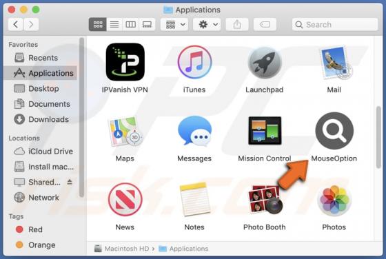 MouseOption Adware (Mac)