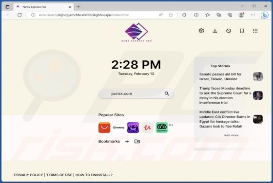 News Express Pro Browser Hijacker