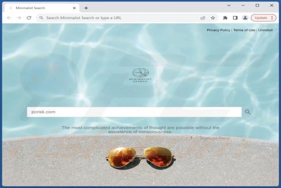 Minimalist Search Browser Hijacker