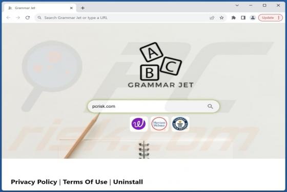 Grammar Jet Browser Hijacker