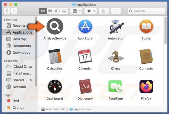 AnalyzeService Adware (Mac)