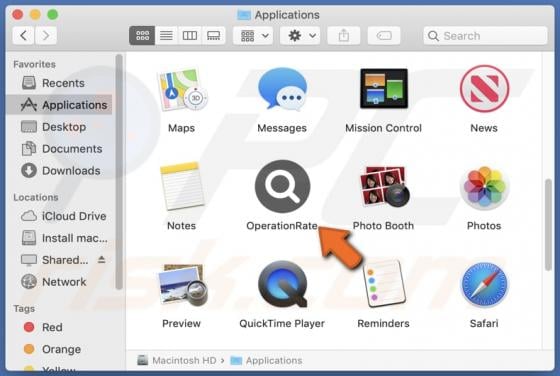 OperationRate Adware (Mac)