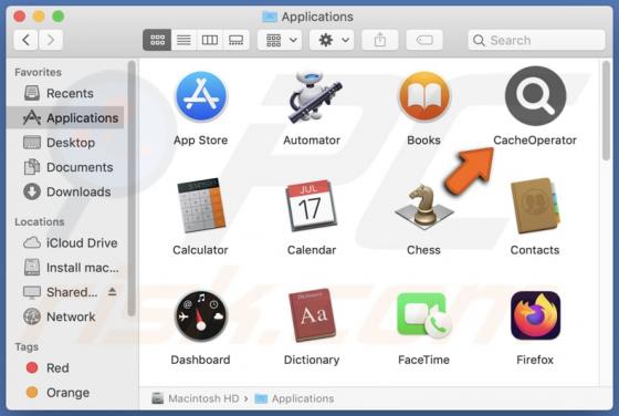 CacheOperator Adware (Mac)