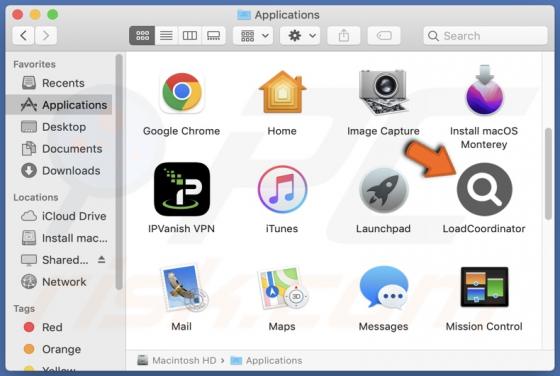 LoadCoordinator Adware (Mac)