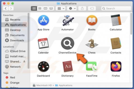 ChannelDevice Adware (Mac)