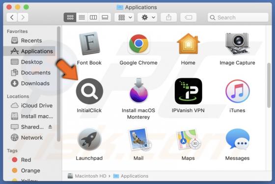 InitialClick Adware (Mac)