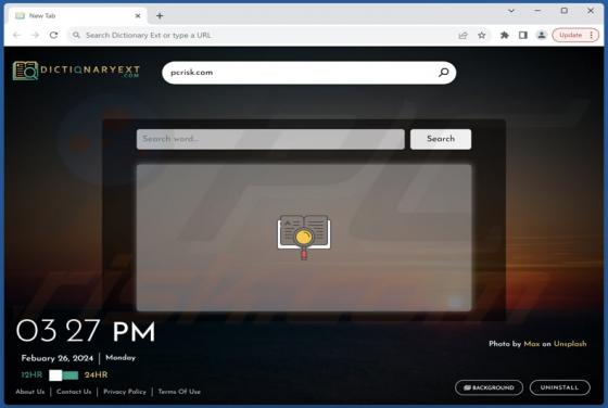 Dictionary Ext Browser Hijacker