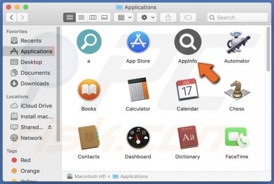 AppInfo Adware (Mac)