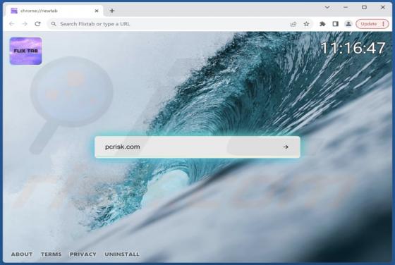 Flixtab Browser Hijacker