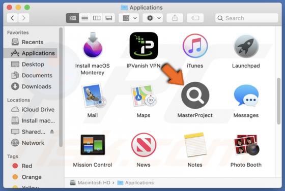 MasterProject Adware (Mac)