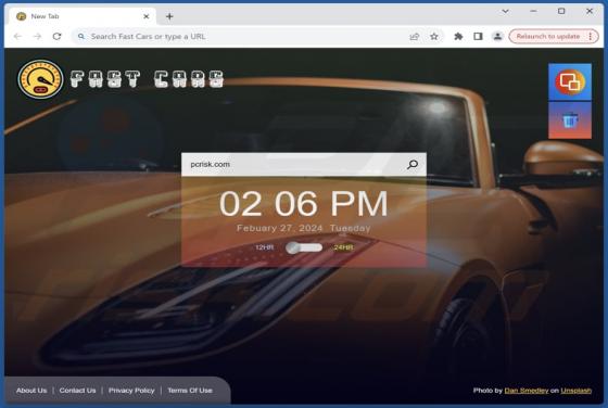 Fast Cars Browser Hijacker