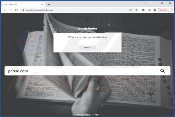Words Finder Browser Hijacker