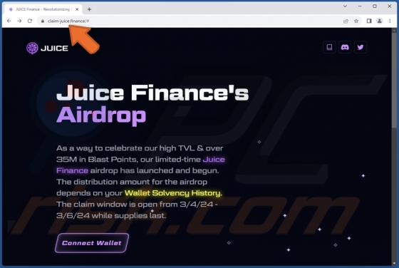 Juice Finance's Airdrop Scam