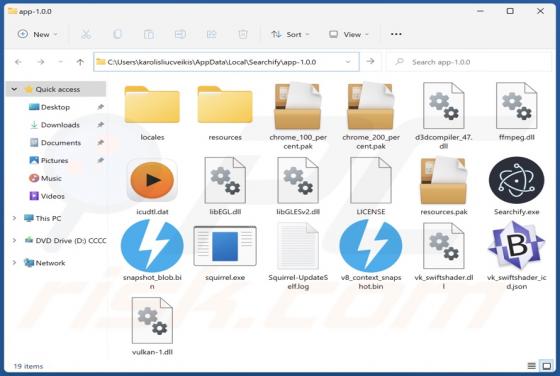 Searchify Unwanted Application