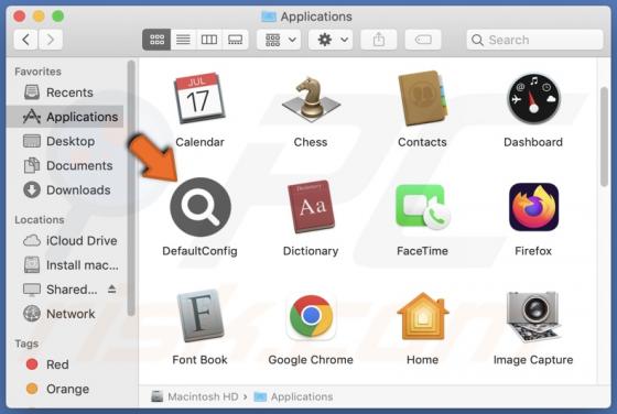 DefaultConfig Adware (Mac)