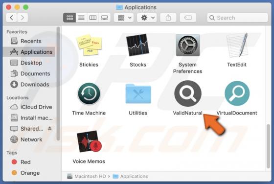 ValidNatural Adware (Mac)