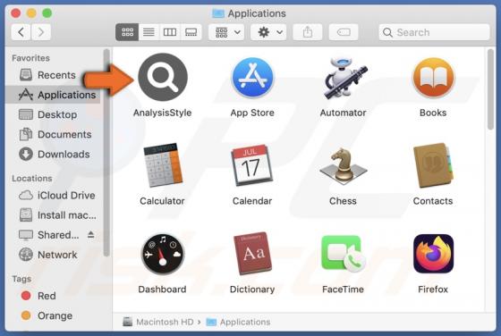 AnalysisStyle Adware (Mac)