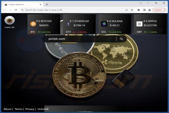 My Crypto Tab Browser Hijacker