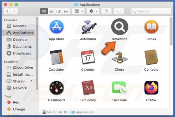 BitService Adware (Mac)