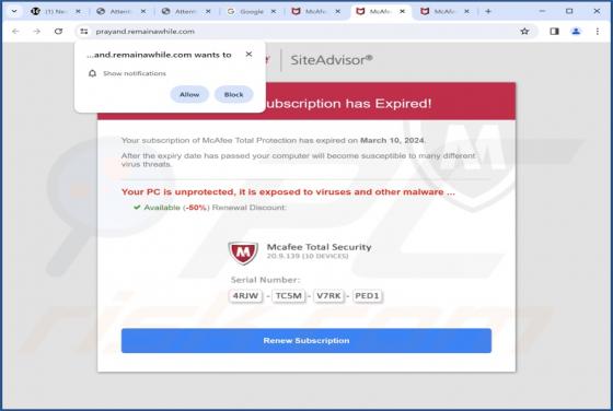 Remainawhile.com Ads