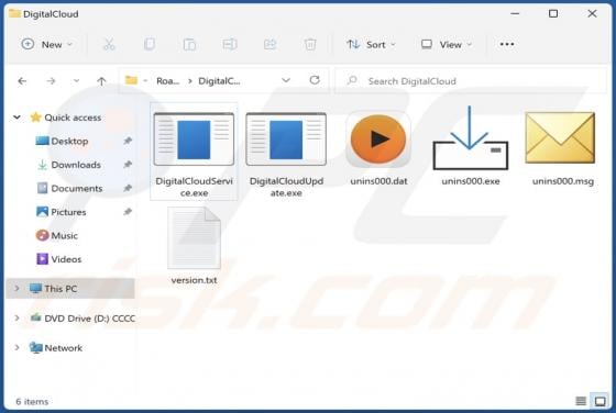 DigitalCloud Unwanted Application