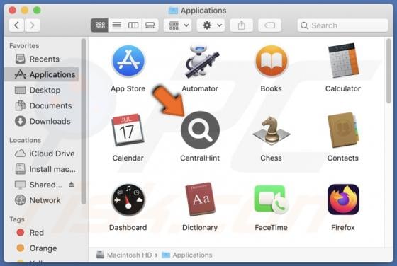 CentralHint Adware (Mac)