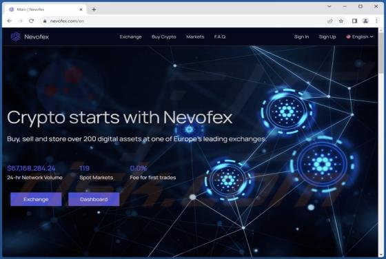 Nevofex.com Scam