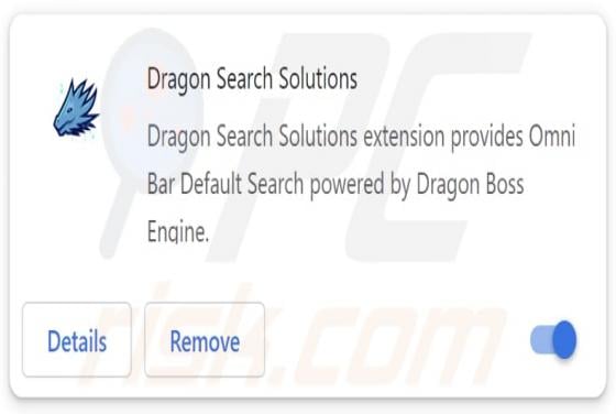 Dragon Search Solutions Browser Hijacker
